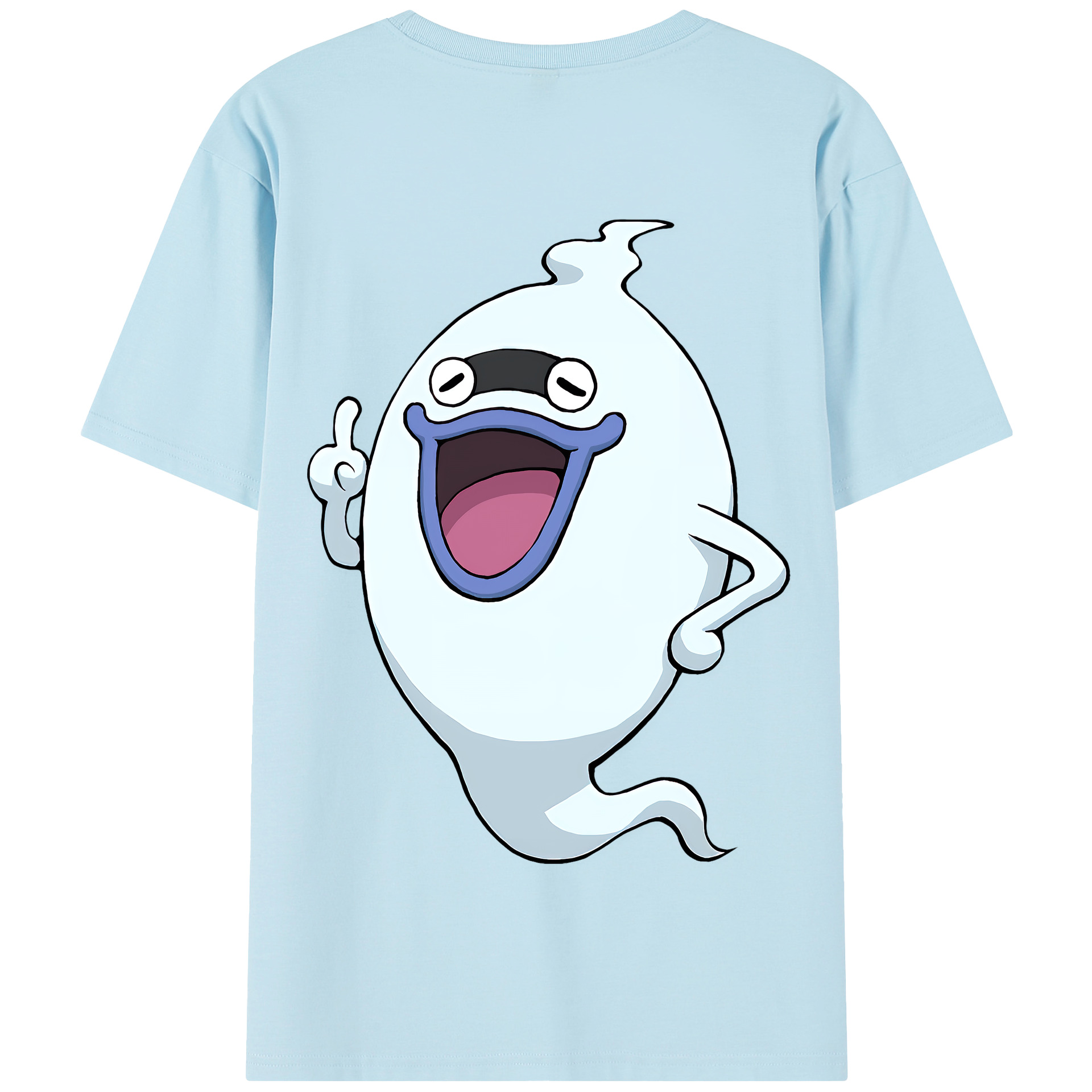 （画像用） 妖怪ウォッチ Yo-kai Watch 綿100％半袖Tシャツ（背面プリント）
